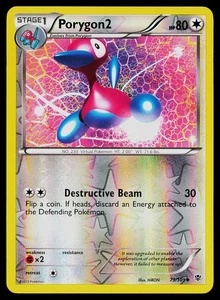 Pokemon Plasma Blast 73/101 Porygon2 Reverse Holo - Bild 1 von 2