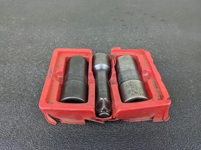 #bl978 Snap On Tools USA 2003LN 3 Piece 1/2" Drive Double Lug Nut Socket Set - Image 1 of 4