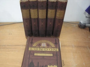 Old and New London Illustrated Complete 6Volumes - Bild 1 von 1