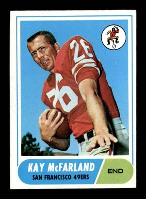 1968 Topps #113 Kay McFarland RC VG/VGEX X3416151 - Image 1 of 3