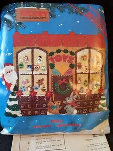 Titan Needlecraft Toy Store Fieltro Calendario de Adviento Kit Incompleto De Colección - Imagen 1 de 10