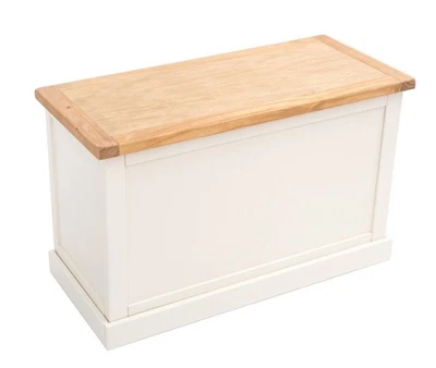 Aufbewahrungsbox 55x90x40 Kiefer Massivholz Ttruhe Sitzbank Bank Wäschetruhe NEU - Bild 1 von 4