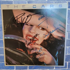 The Cars | signed lp | 5 members | Self titled 1978 - Picture 1 of 2