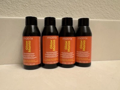4PC Matrix Glow Mania Color protecting Shampoo & Conditioner Set 1.7 oz Each New - Image 1 of 2