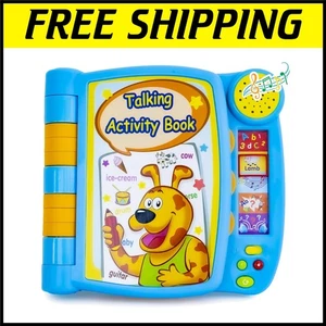 Travel-Friendly Educational Toy - Talking Book for Preschool Learning 2+ - Picture 1 of 7