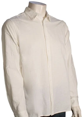 Camisa Rhythm Classic Lino LS Abotonada - Blanca - Nueva Foto 1 de 2