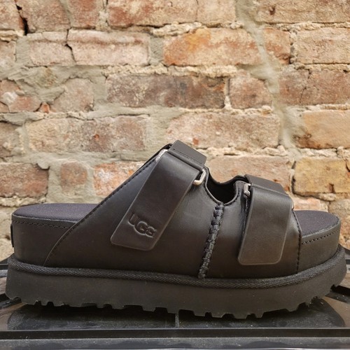 Nuovo con scatola Ugg Goldens Hi Slide nero #1152651 (taglia 9 5)