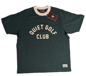 Camiseta Quiet Golf Club Nuevas Etiquetas Talla S Camiseta Heritage Verde Bosque - Imagen 1 de 12