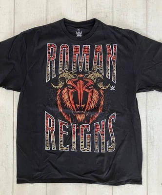 Ripple Junction WWE Roman Reigns Distressed Wrestling Tee Shirt XL Official - Image 1 of 4