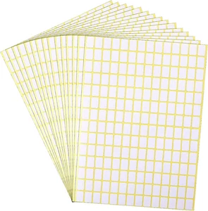 2940 Pcs Matte Small White Labels Stickers Blank Labels Removable Price Tags - Picture 1 of 7