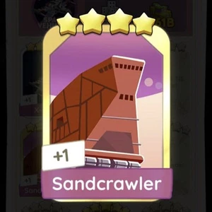 Sandcrawler - Gold Sticker - Monopoly - Picture 1 of 1