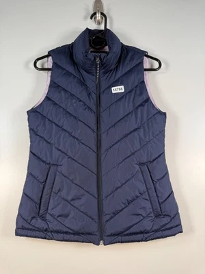Nuevo con etiquetas Chaleco acolchado acolchado con cremallera completa Gap para mujer sin mangas azul talla XS Foto 1 de 4