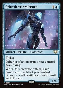 x1 Cyberdrive Awakener R MTG Commander: Edge of Eternities M/NM, English - Picture 1 of 1