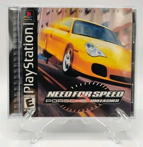 Need for Speed: Porsche Unleashed (PS1, 2000) *CIB mit Reg Card + Case Protector* - Bild 1 von 22