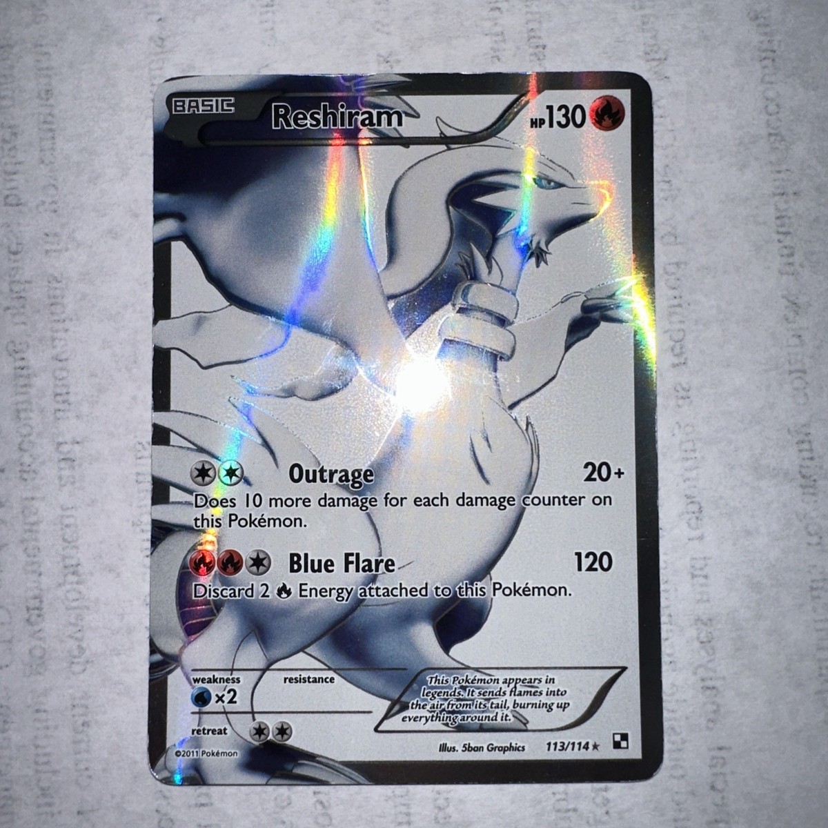 Holo Pokémon TCG Ultra Rare Black & White Individual Trading