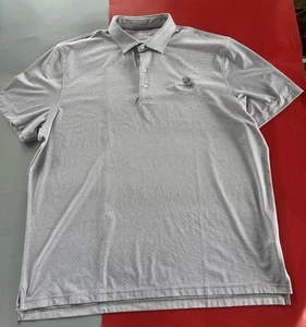 Johnnie O The Phoenician Golf Polo Herren Gr. XXL gestreift grau - Bild 1 von 8