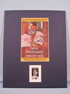 Timbro To Kill a Mockingbird di Harper Lee & Gregory Peck - Foto 1 di 1