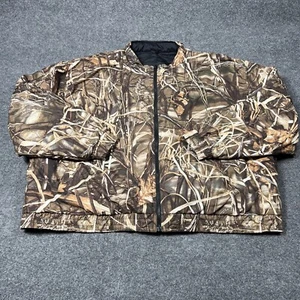 Cabelas Jacket Mens 5XL Camo Reversible Hunting Thinsulate Advantage Max 4 HD - Picture 1 of 18