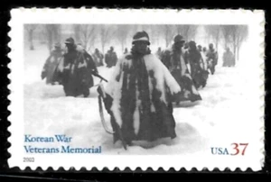 KOREAN WAR VETERANS US MEMORIAL MONUMENT 2004 WASHINGTON DC #3803 MVF 37c STAMP - Picture 1 of 2