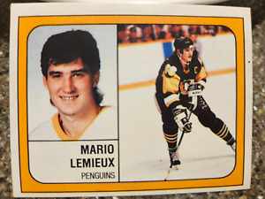 1988-89 Panini Stickers Mario Lemieux #340