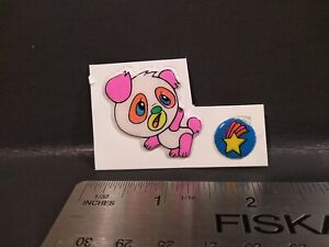 New ListingVintage Stickers 80s Kawaii Puffy Baby Panda Bear Shooting Star Sticker Vtg Rare