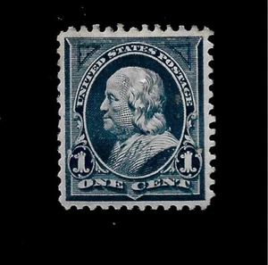 US 1894- Sc# 247 - 1 c Franklin Mint H - Centered - Picture 1 of 1