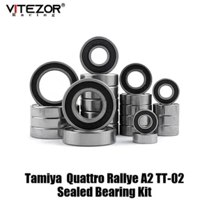 For Tamiya Quattro Rallye A2 TT-02 Sealed Bearing Kit - Picture 1 of 5