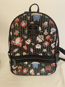 RARO! Disney Pesadilla antes de Navidad Mini Mochila Loungefly Jack Sally - Imagen 1 de 8