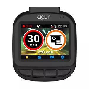 Aguri DX1200 Dash Cam & GPS Speed Camera Trap Detector 2.0" LCD Super HD 32GB - Picture 1 of 6