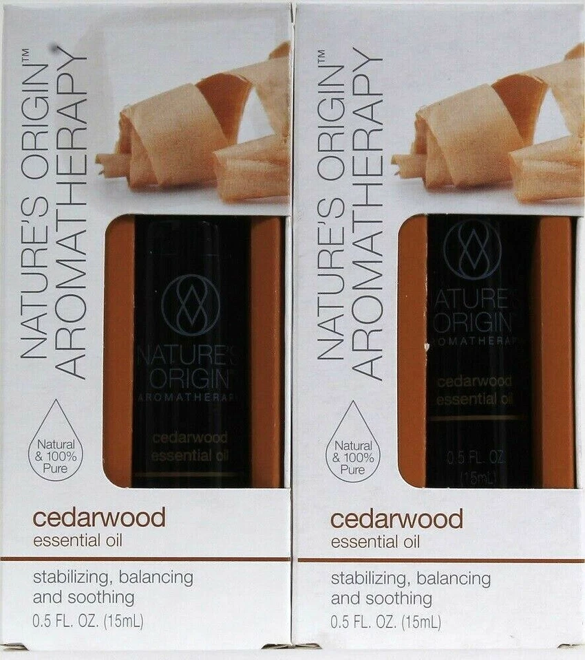 2 Nature's Origin Aromatherapy Cedarwood 100% Pure Stable Balance Essential Oil  - Image 1 of 1