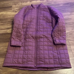 Lands End Womens Pink Quilted Jacket Size 20/22 - Picture 1 of 8