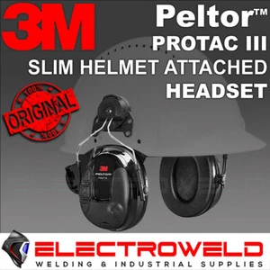 3M ProTac III Auriculares Casco Accesorio Orejeras Montadas Orejeras, MT13H221P3E - Imagen 1 de 9