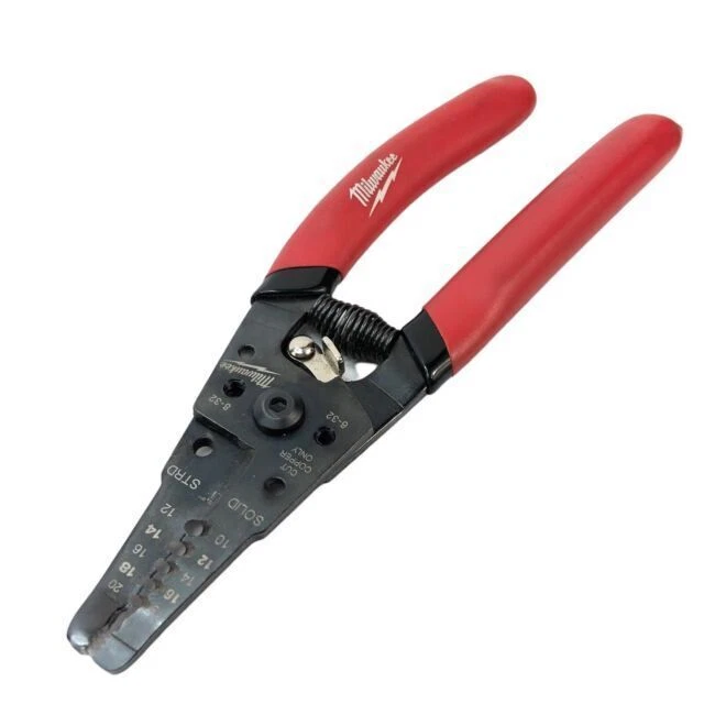 Milwaukee 48-22-6109 Wire Stripper/Cutter - Red (48-22-6109)