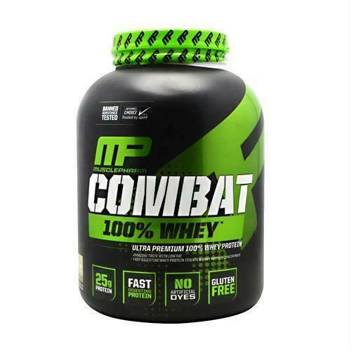 Muscle Pharm Combat 100% Whey Protein Powder, 2.27 kg - Cookies and Cream