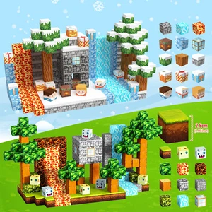 100-700x Minecraft Magnetic Building Blocks Construction Toy Christmas Gift - Picture 1 of 25