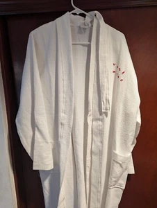 Vulfpeck Schvitz White Robe Bathrobe Vulf Mono Records - Imagen 1 de 4