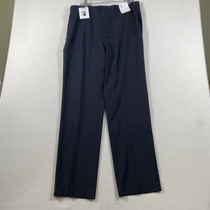 NWT Calvin Klein Men's Pants 36x34 Black Stripes Sits Below Waist Straight Leg - Picture 1 of 15