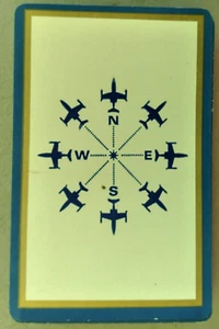 Extrem seltene Executive Jet Aviation (Vorläufer von NetJet) Spielkarten - Bild 1 von 2