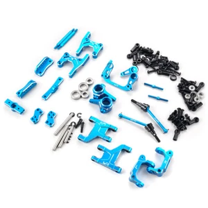 Yeah Racing TACC-S01BU Aluminum Essential Conversion Kit for Tamiya CC-01 Blue - Picture 1 of 5