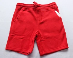 Fabkids Unisex Kid's Fleece Pull On Shorts EJ3 High Risk Red Size XS (4T/5T) NWT - Picture 1 of 3