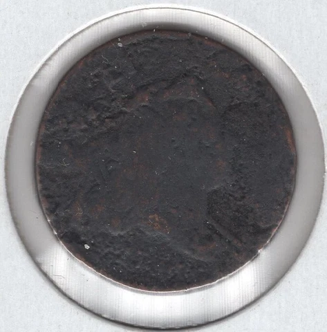 1794 Liberty Cap Pole to Cap - Head Facing Right HALF CENT Rare Date Low Mintage Cover