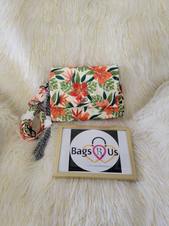 Lug "Plié Crossbody Bag " Lush Luau 2 Straps To 2024 Fall Box