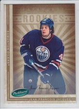 2005-06 UD PARKHURST J F JACQUES RC FACSIMILE AUTO /100 #629 Rookie Autograph