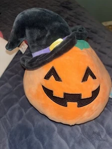 Squishmallows Flipamallows Paige Pumpkin & Holly Owl 8” Halloween BNWT - Picture 1 of 3