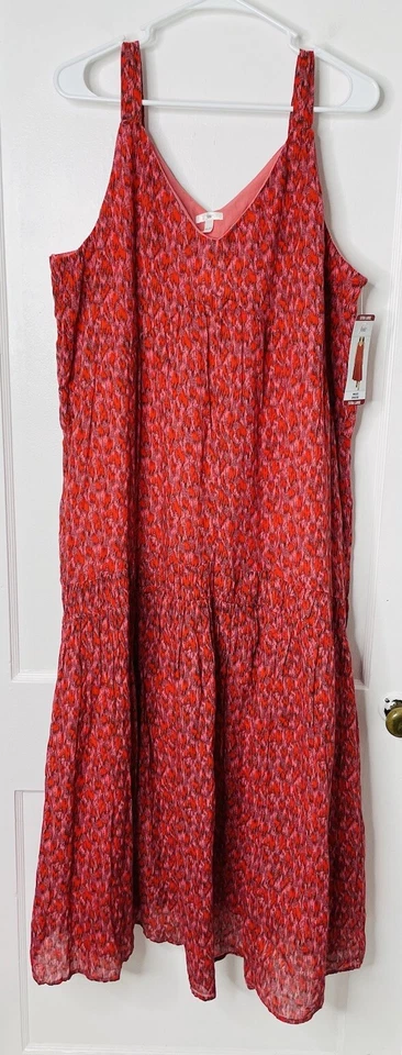Joie Tea Rose Maxi Dress Size Small