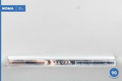 98-03 Jaguar XJ8 VDP X308 Rear Left Side Door Scuff Tread Panel Trim Chrome OEM - Image 1 of 4