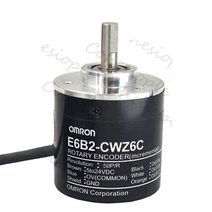 1PC New Omron E6B2-CWZ6C 50P/R E6B2CWZ6C Rotary Encoder Expedited Shipping - Picture 1 of 5