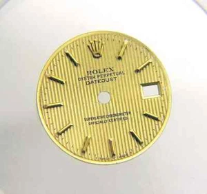 Vintage Genuine Rolex Ladies Datejust 26mm 69173 69178 Champagne Tapestry Dial - Picture 1 of 4