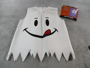 Vintage Joe Boxer White Ghost Costume Adult One Size Pull On One Piece NWT - Picture 1 of 10