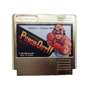 Punch-Out Gold Version Nintendo NES Famicom FC Game Software Boxing Sports Japan - Picture 1 of 2
